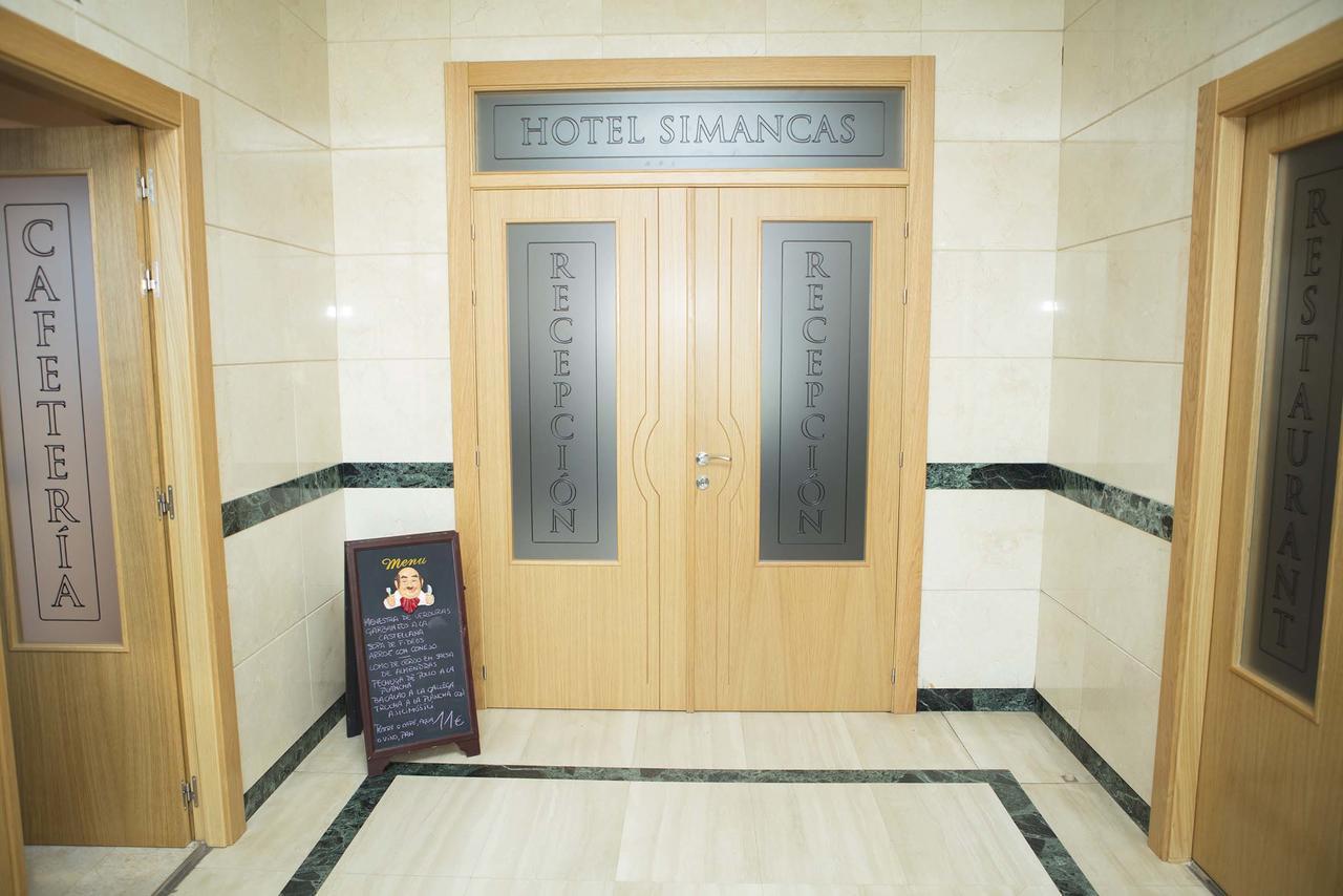 Hotel Simancas Bagian luar foto
